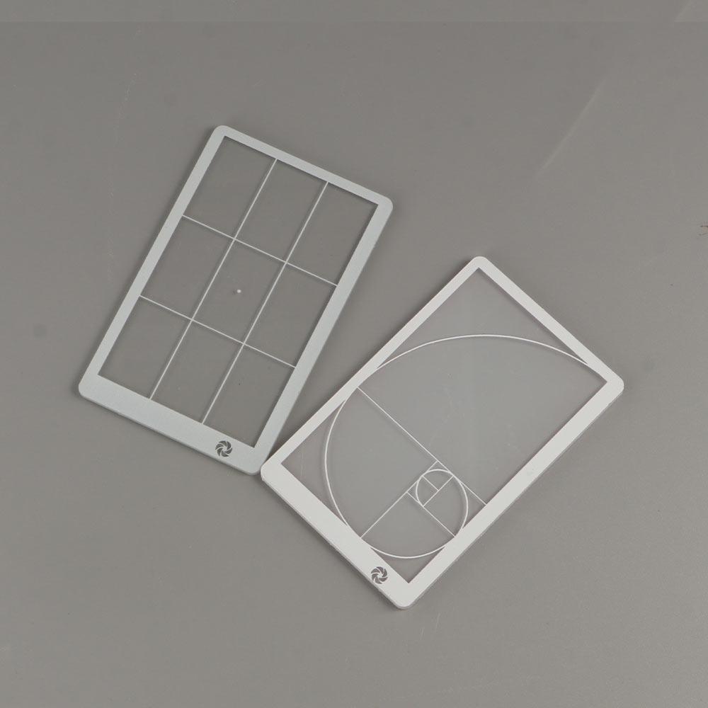 Photography Golden Ratio - Sketch Artist Transparent Viewfinder Ruler Triangle