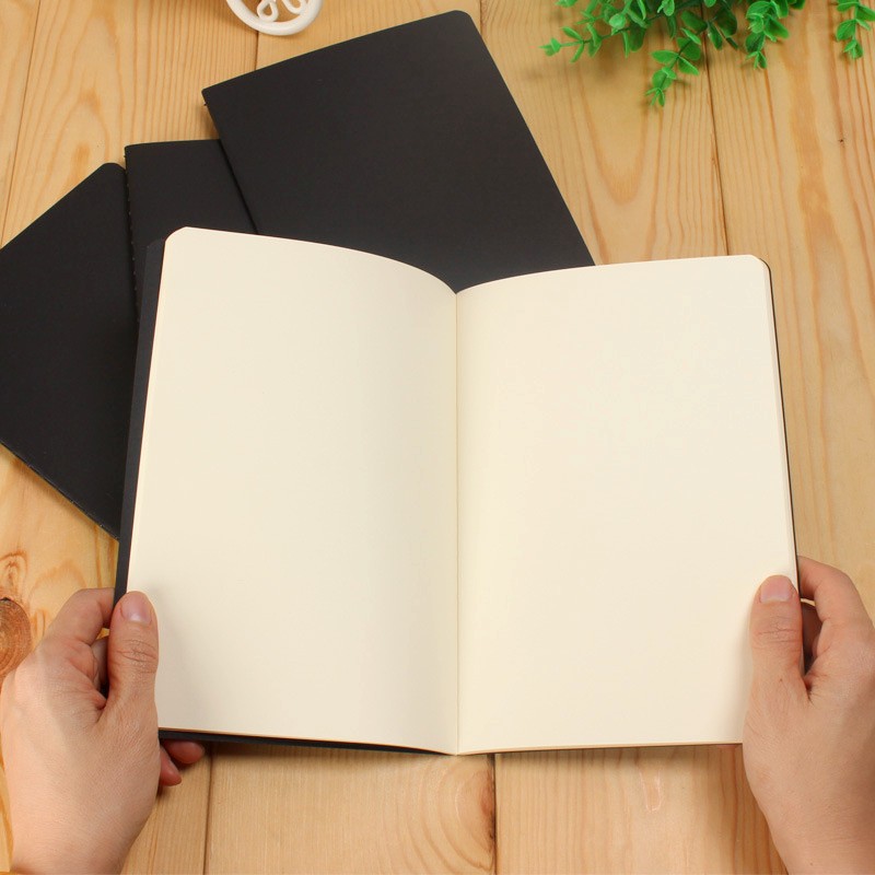 Photography Journal - Kraft Paper Notebook A6 Blank Paper