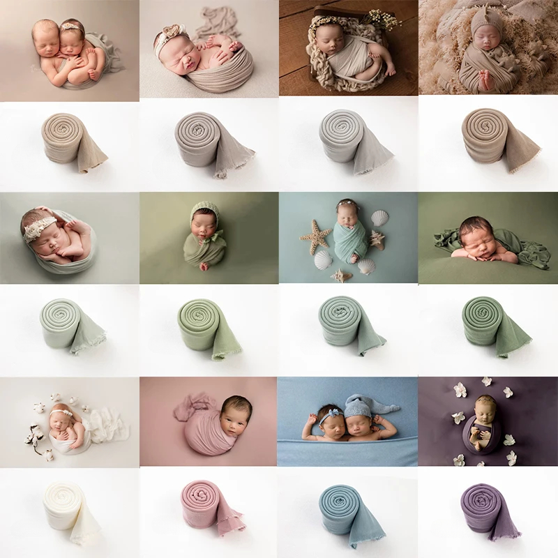 Photography Videos - 40/150cm Newborn Photography Props Backdrop Stretch