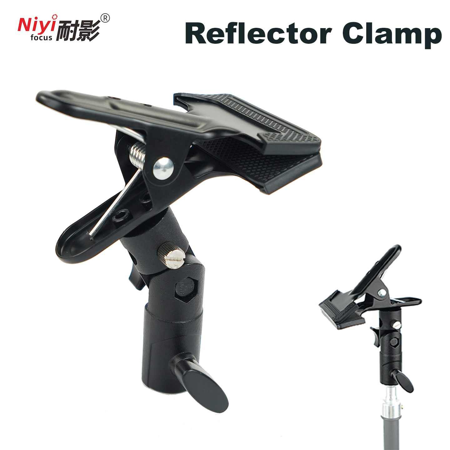 Photography Angles - Reflector Holder Clamp 1/4 3/8 Screw