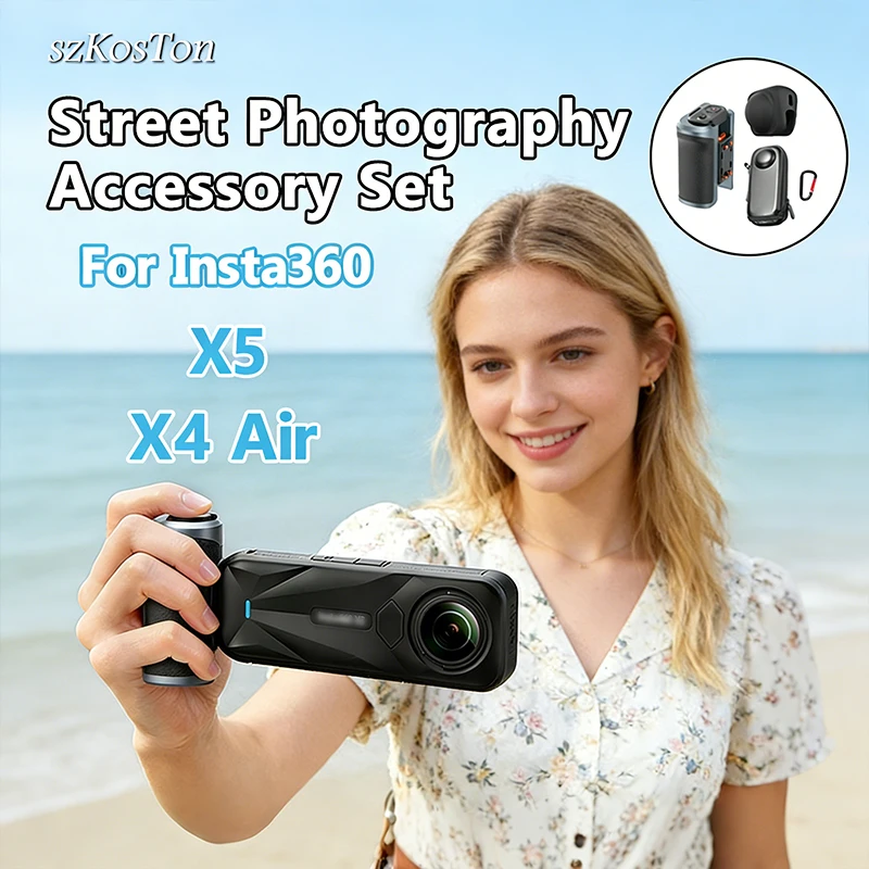 Photography Grip Insta360 X5 - For Insta360 X5 X4 Air Photography