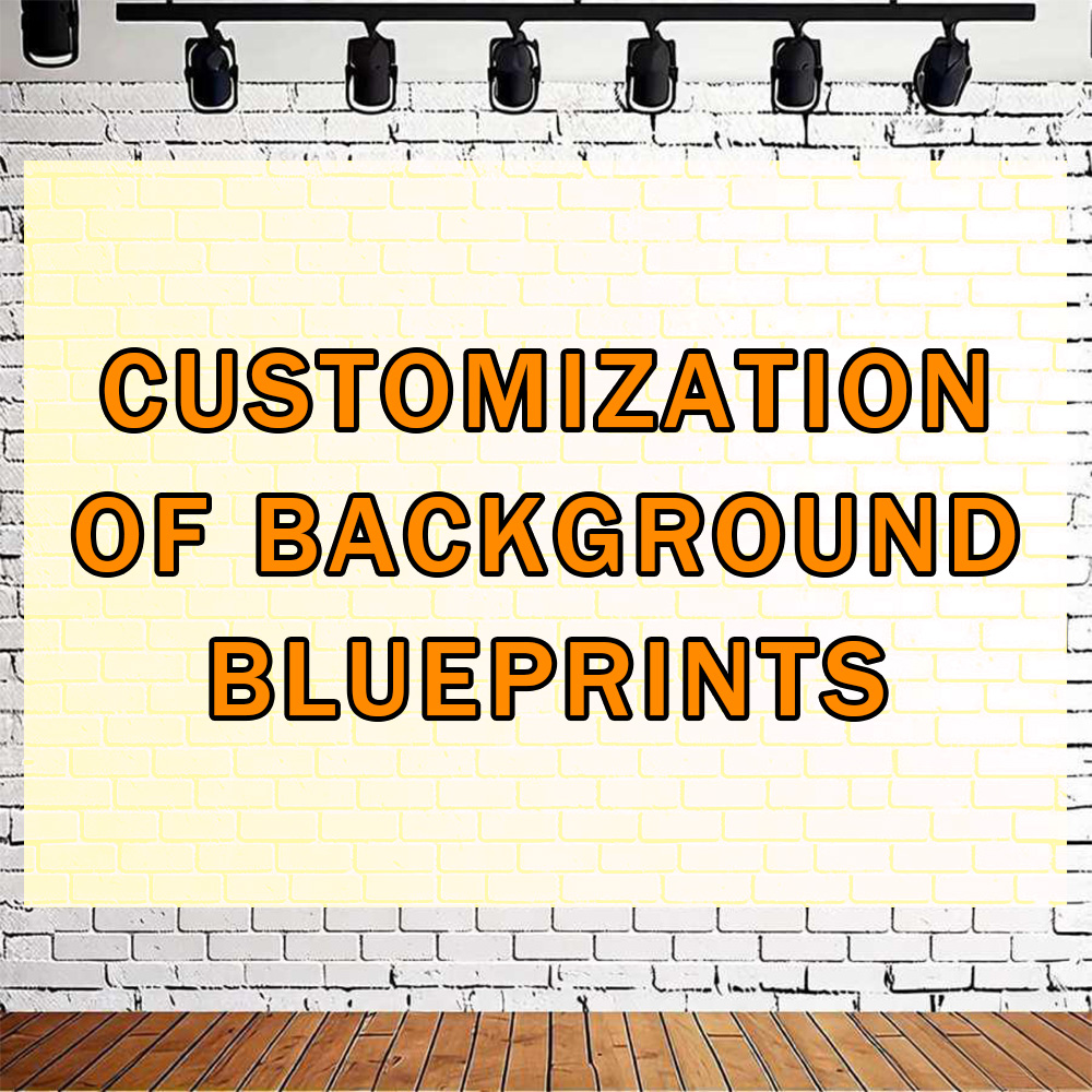 Photography Names - Customized Backdrop Adding Name Images Blueprint