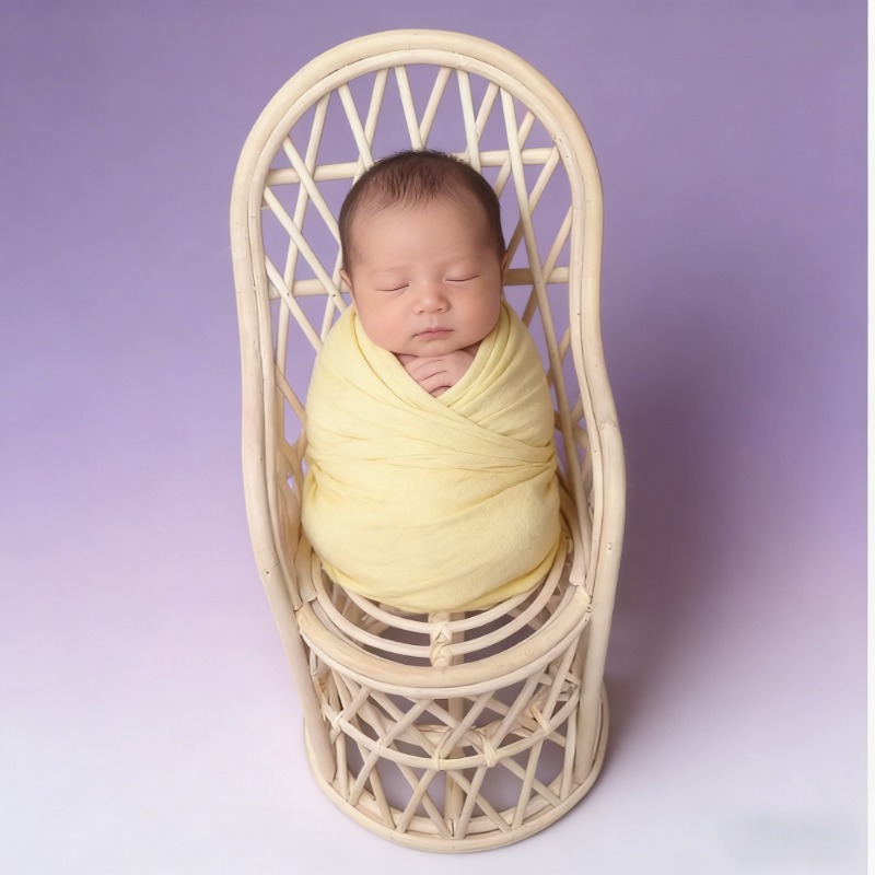 Photography Gear - Handmade Vintage Rattan Chair Newborn Photography