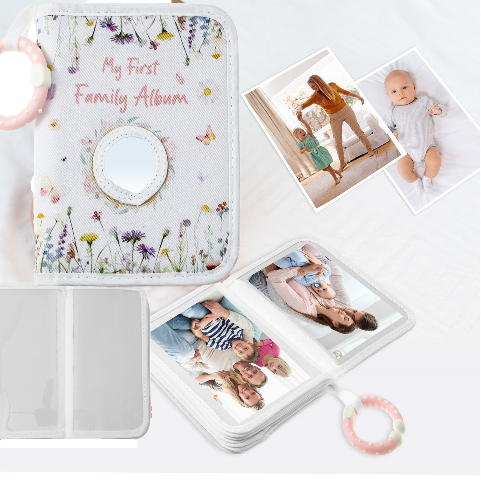 Photography Yearbook - Baby Photo Album First Year Baby
