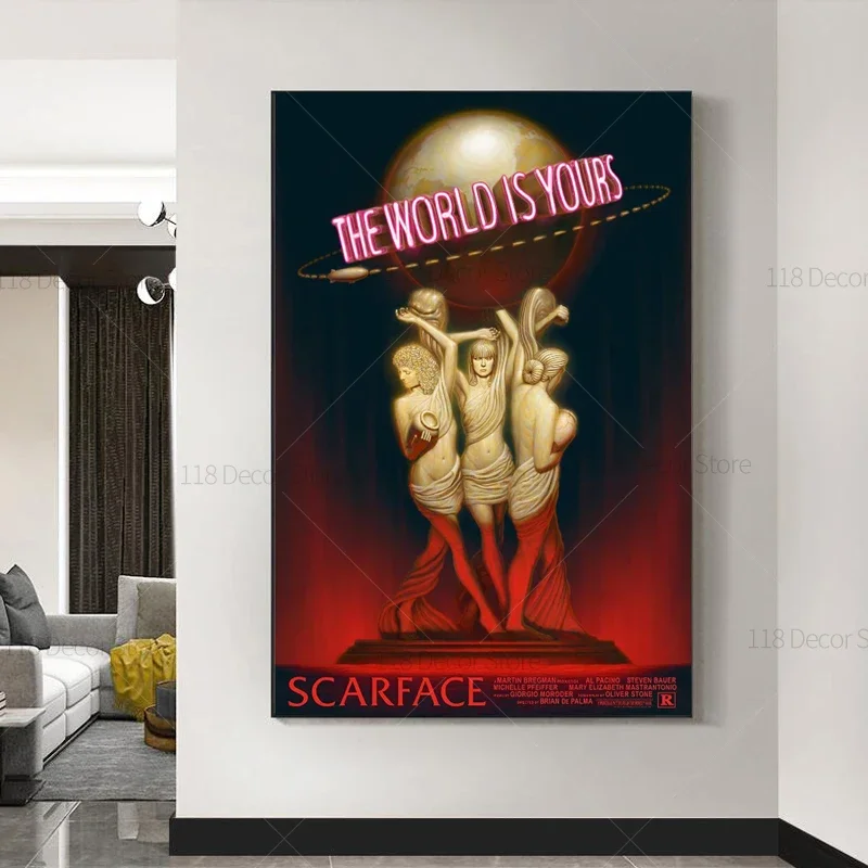 Photography By - The World Is Yours Scarface Retro