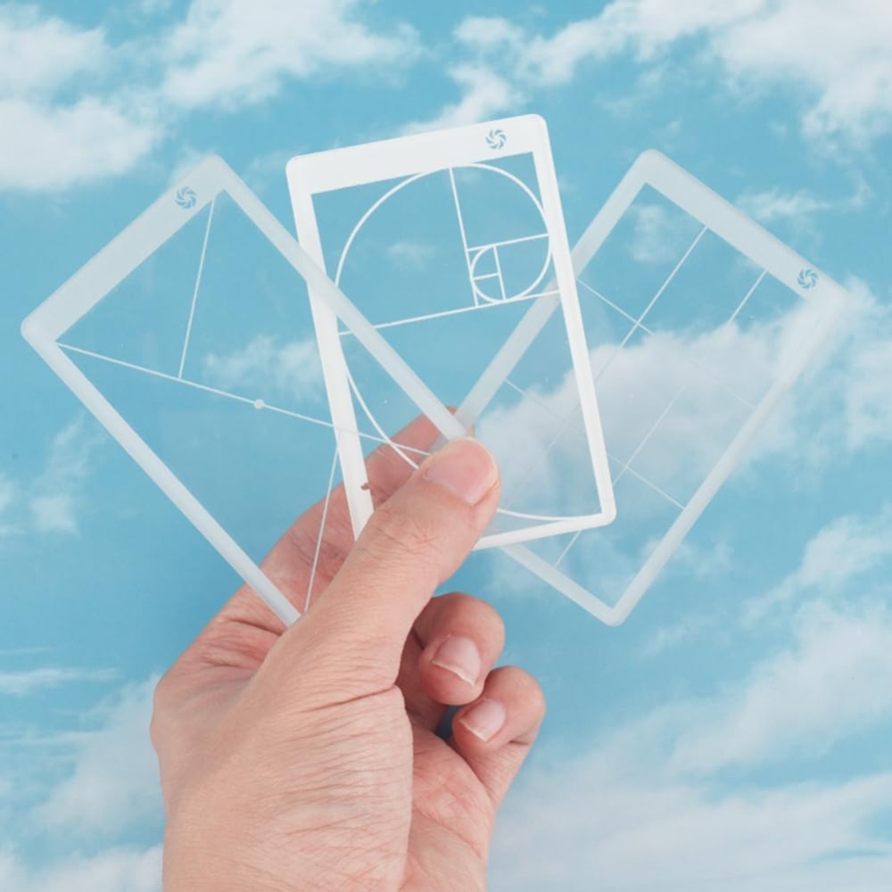 Photography Golden Ratio - 3pcs Golden Ratio View Finder 3