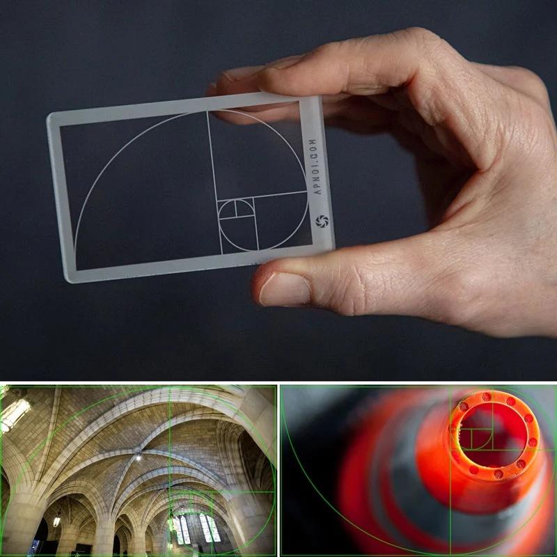 Photography Golden Ratio - Fibonacci Viewfinder Golden Ratio Ruler Photo
