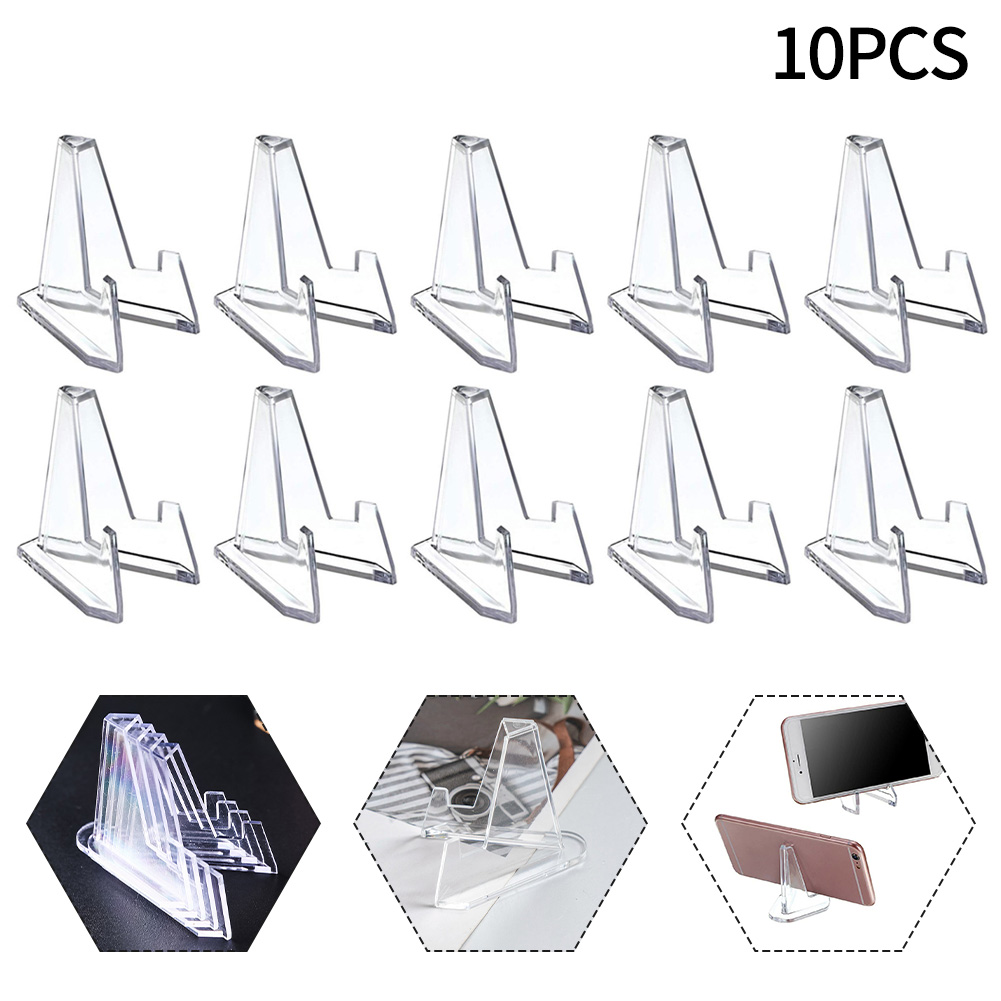 Photography Awards - 10pcs Transparent Acrylic Coin Display Stand
