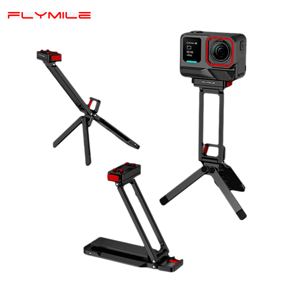 Photography Grip Insta360 X5 - Flymile Magnetic Metal Tripod for Insta360