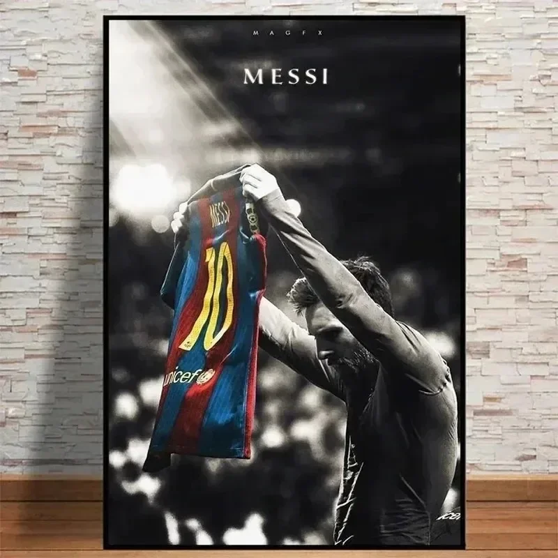 Photography By - Lionel Messi Football Star Classic Vintage
