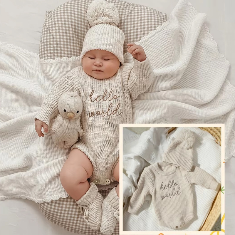 Photography History - Ylsteed Hello World Knitting Newborn Photography