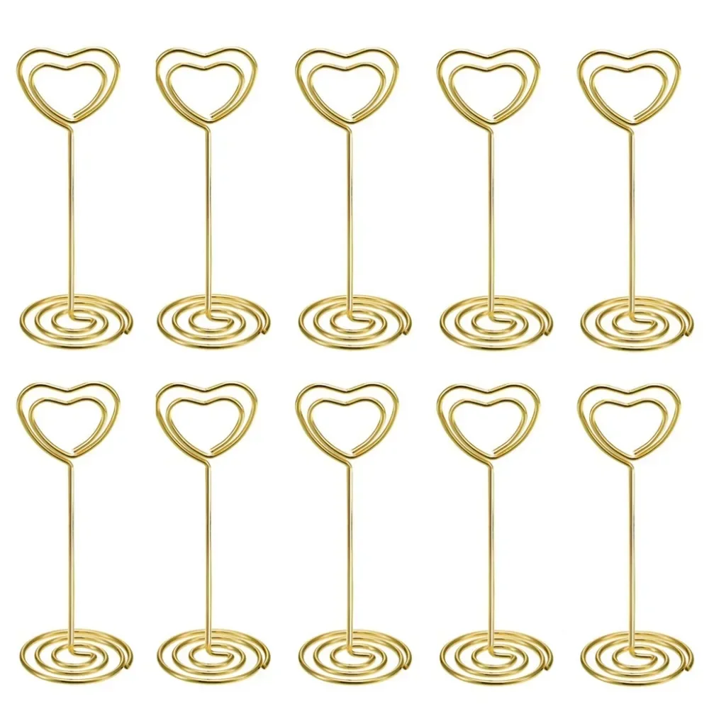 Photography Names - 10pcs Heart Shape Table Number Name