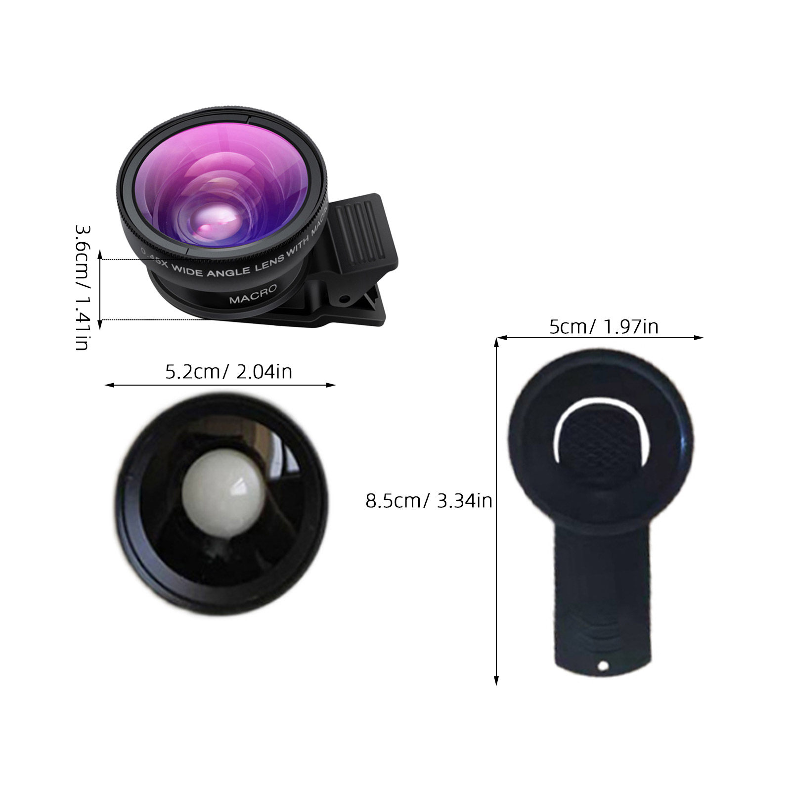 Phone Lens 0.45x Wide Angle 12 - Photography Angles review and price