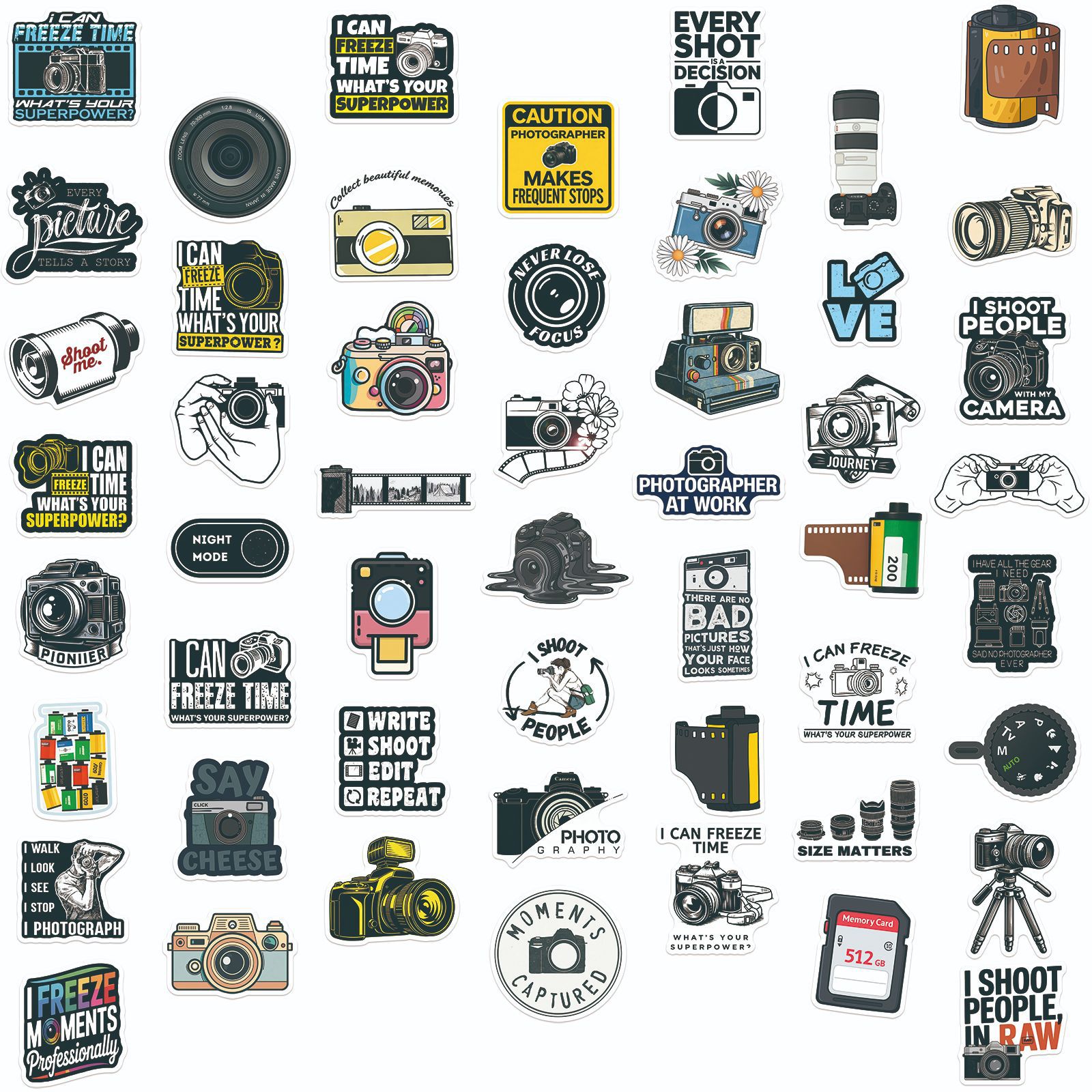 50 Pcs Vintage Camera Photogra - Photography Journal review and price