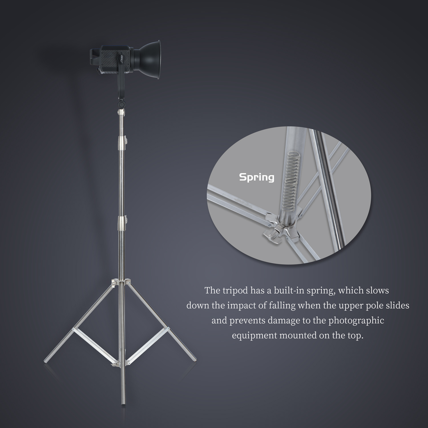SH 2.8M Stainless Steel Light  - Photography Gear review and price
