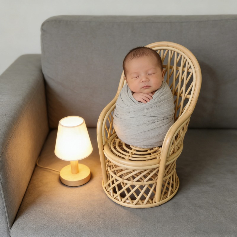 Handmade Vintage Rattan Chair  - Photography Gear review and price