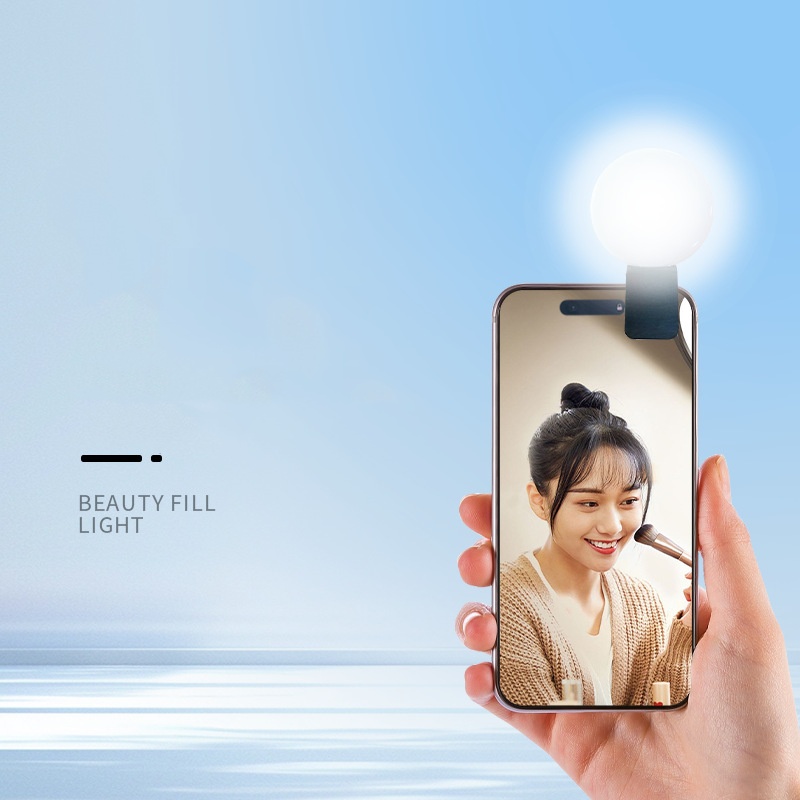 Mini Q Round Selfie Fill Light - Photography Videos review and price