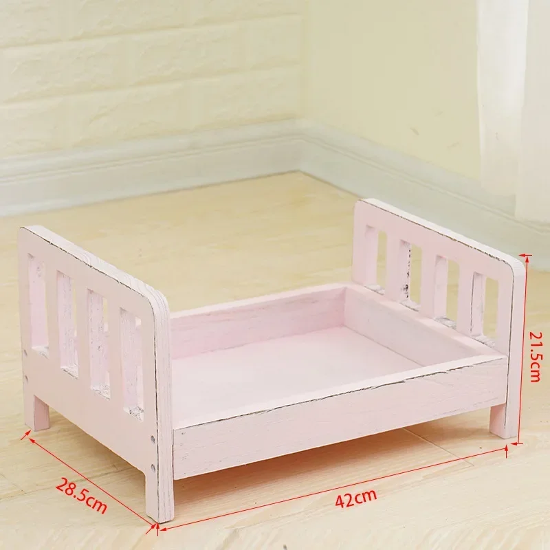 Infant Posing Sofa Retro Wood  - Photography Videos review and price