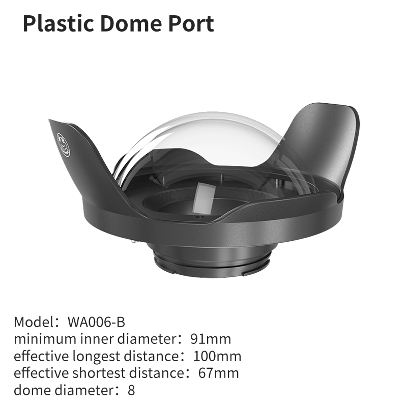8' Wide Angle Dome Port Lens F - Photography Angles review and price