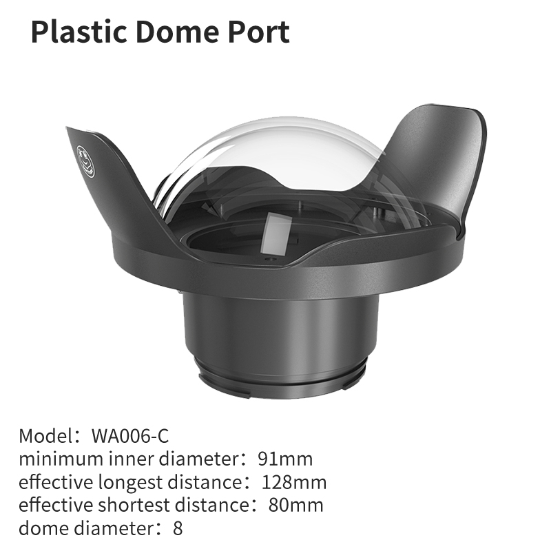 8' Wide Angle Dome Port Lens F - Photography Angles review and price