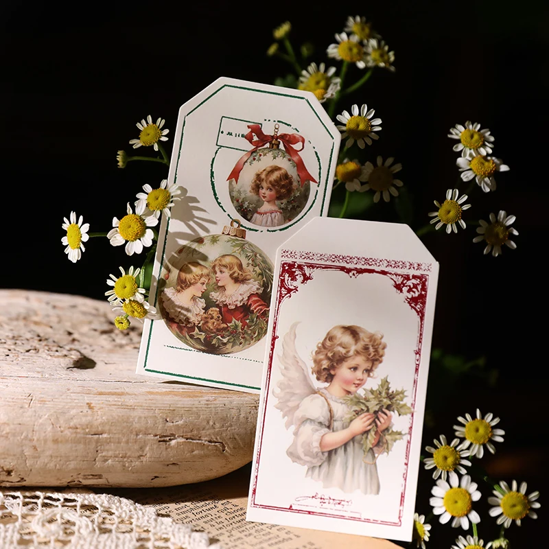 2 Sheet RUB ON Vintage Christm - Photography Journal review and price
