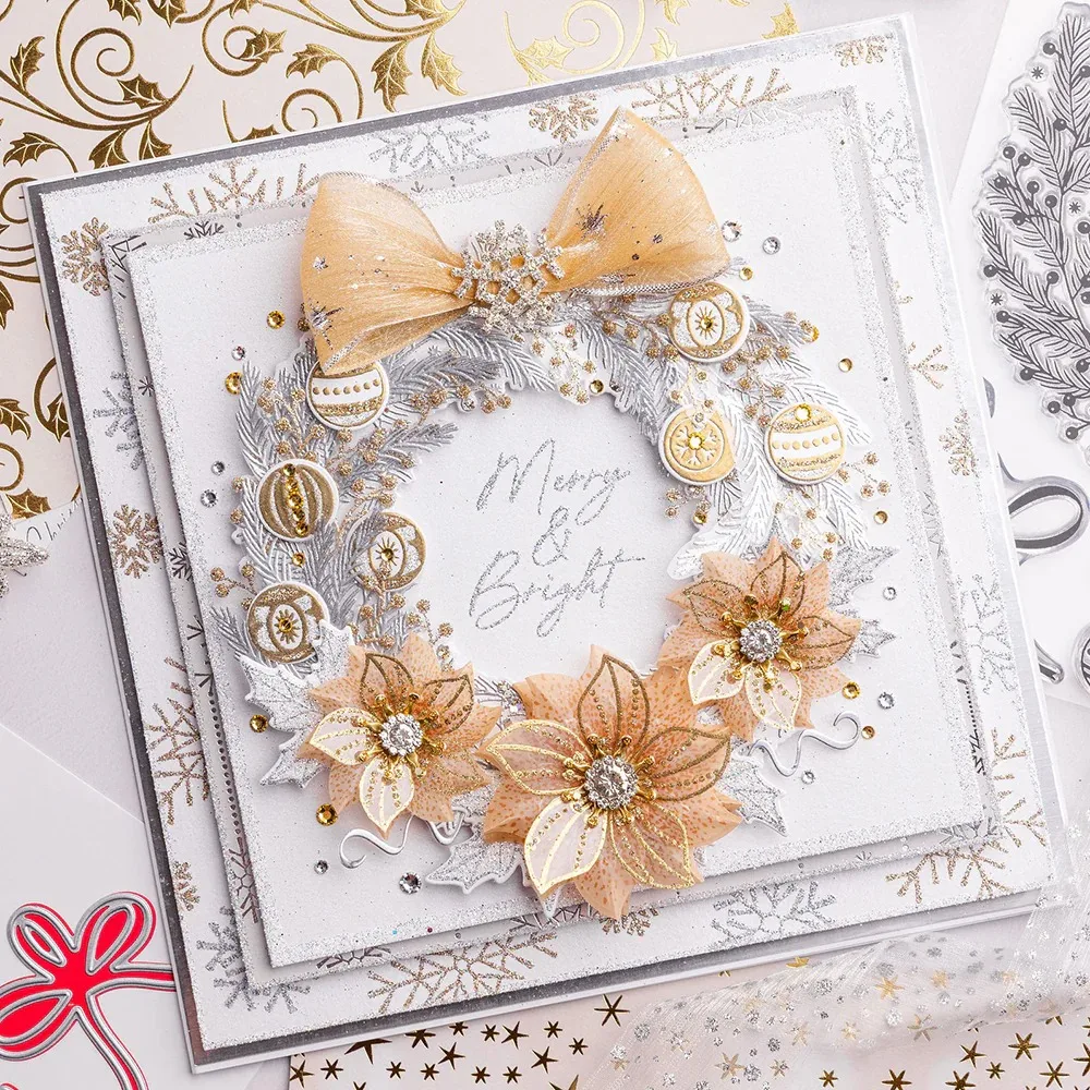Gilded Floral Merry Christmas  - Photography Gear review and price