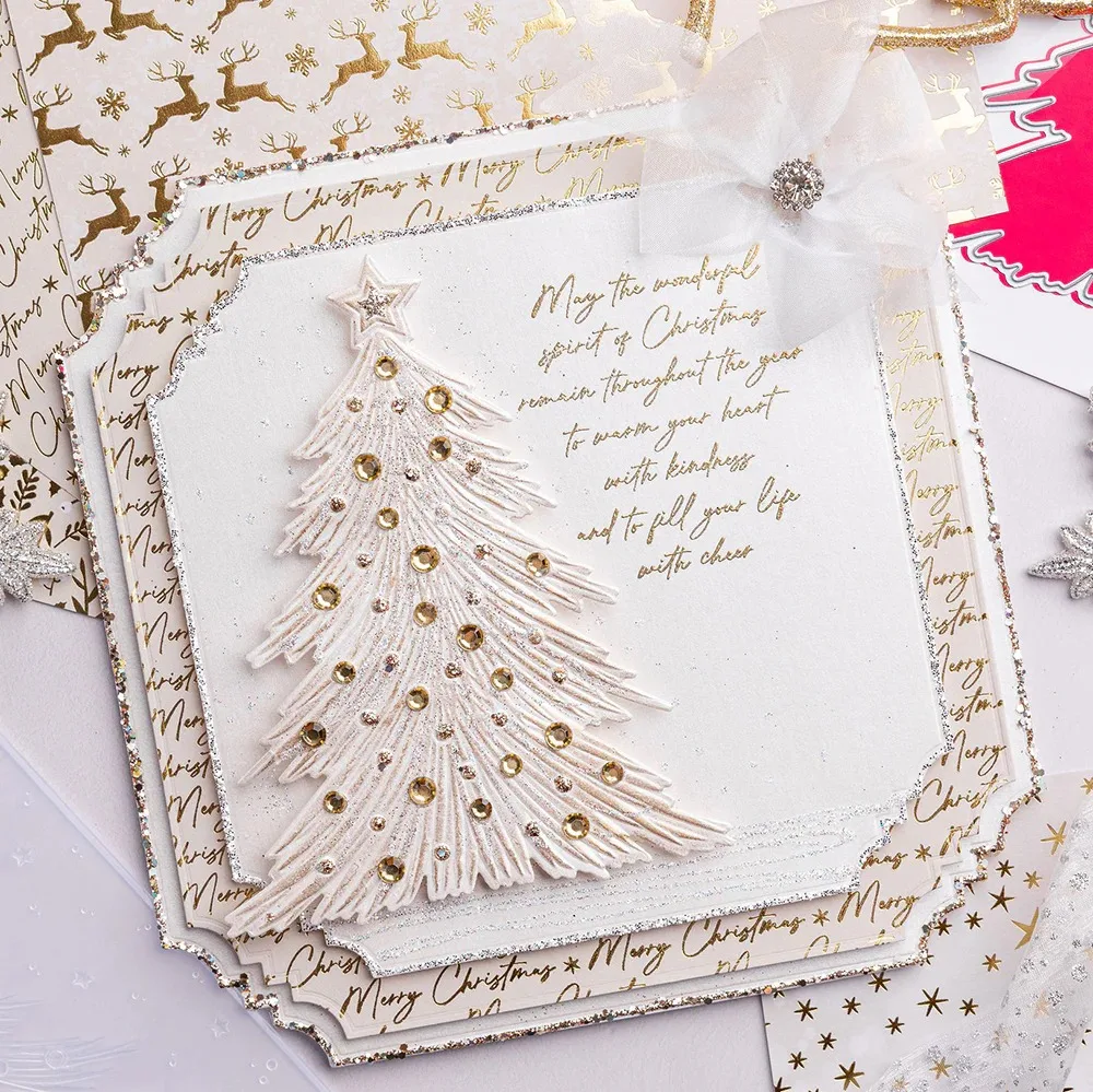 Gilded Floral Merry Christmas  - Photography Gear review and price