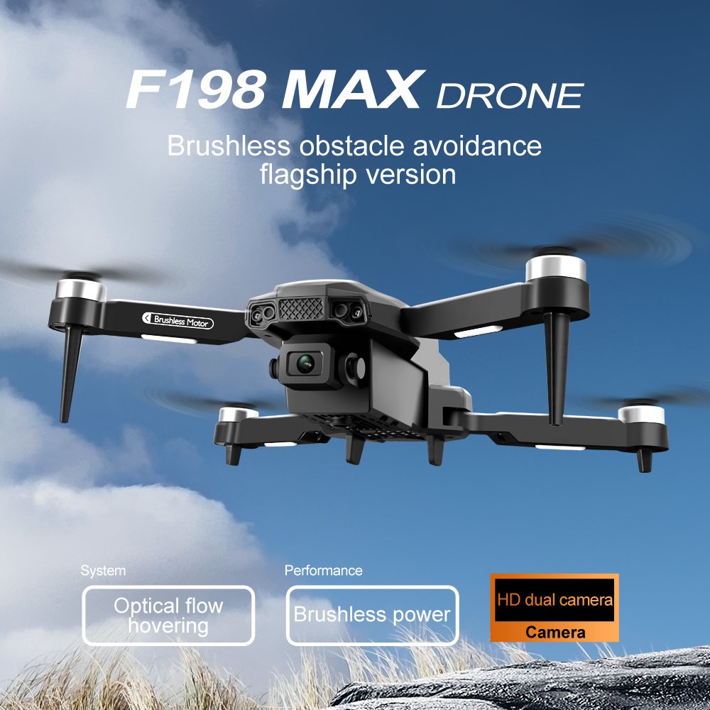 New F198 Drone Professional Du - Photography Angles review and price