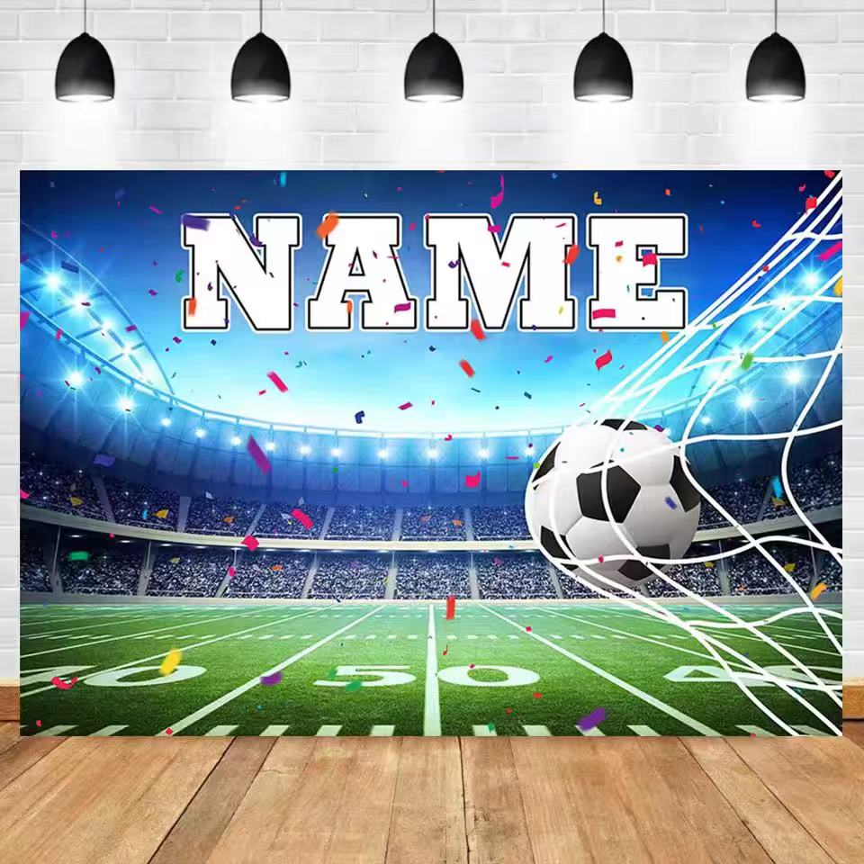 Football Backdrop Customize Na - Photography Awards review and price