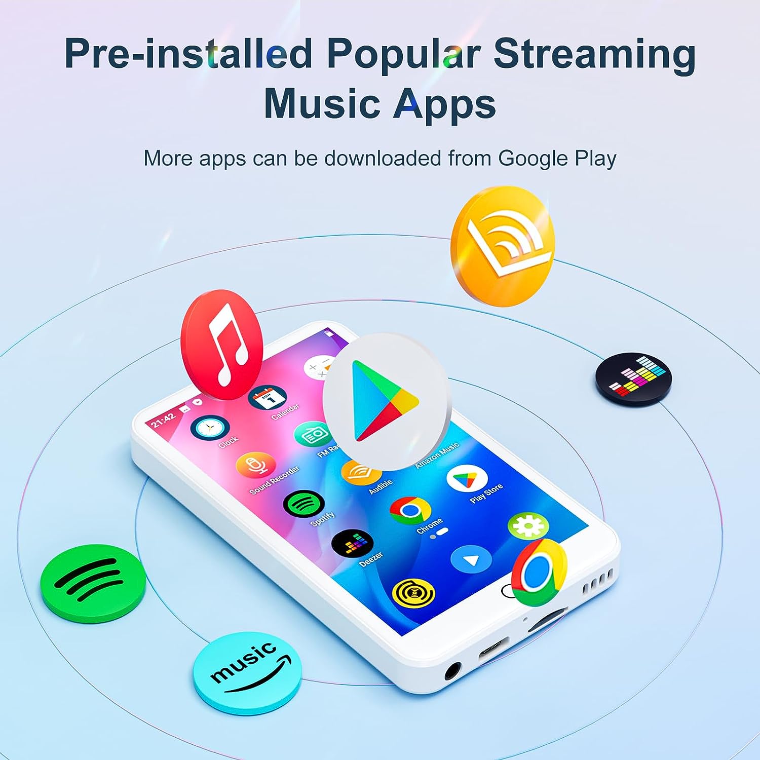 MECHEN MP3 Player Android 9.0  - Photography History review and price