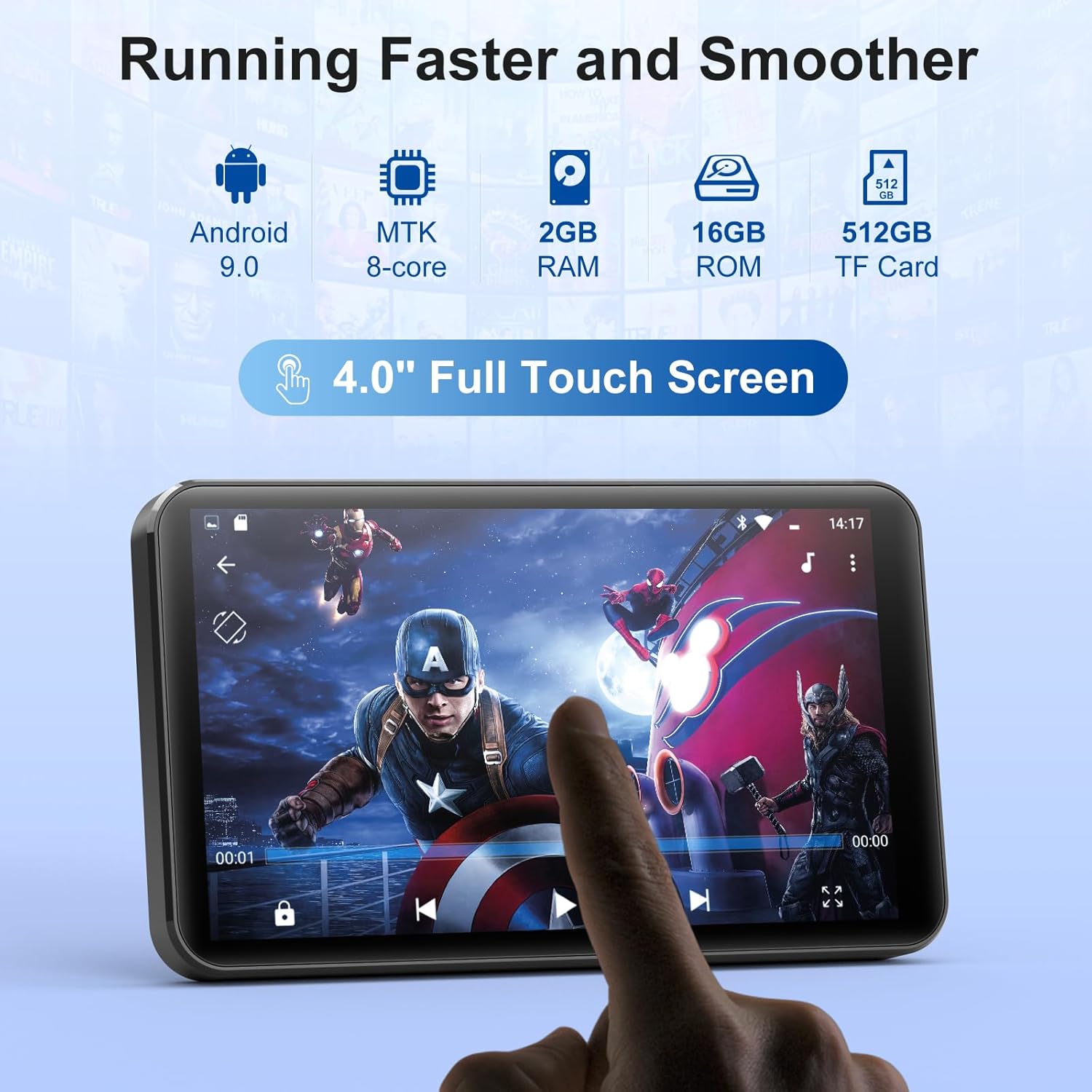 MP3 Player with Bluetooth and  - Photography History review and price