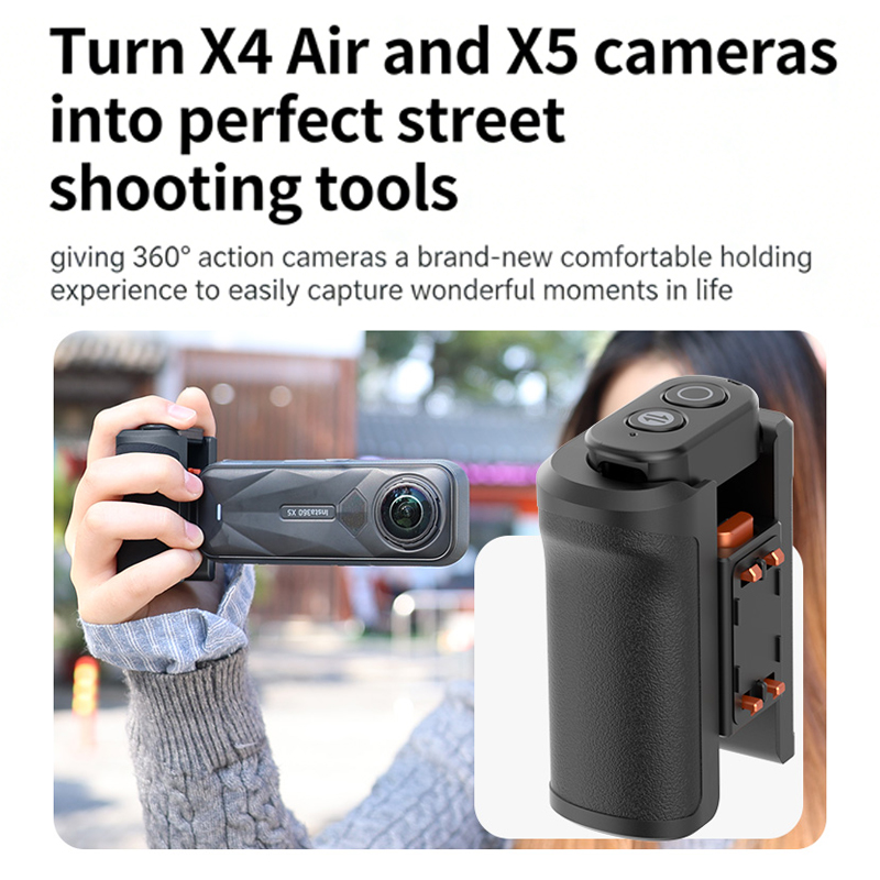 For Insta 360 X4 Air/X5 Photog - Photography Grip Insta360 X5 review and price