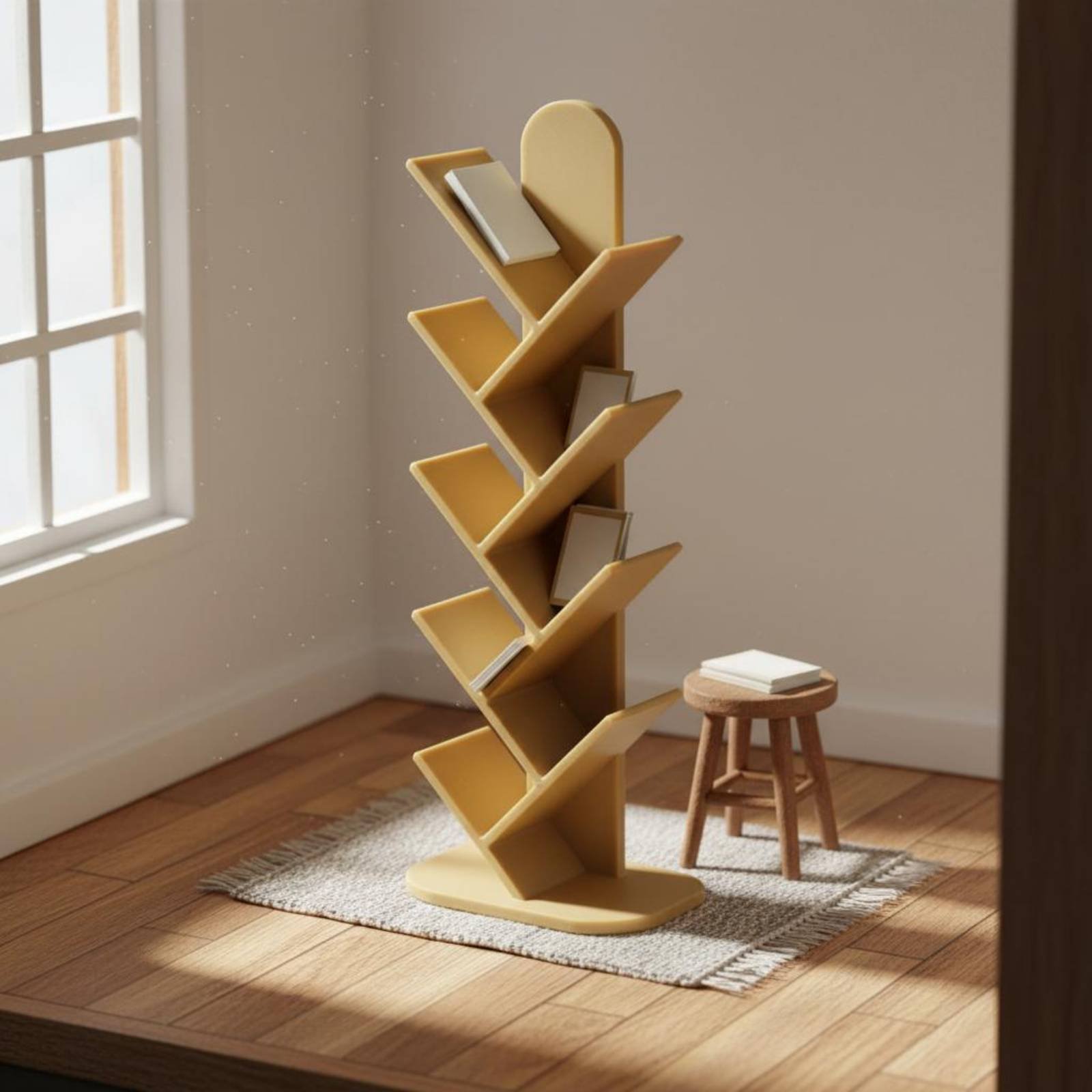 Tree-Shaped Dollhouse Shelf Pl - Photography Yearbook review and price