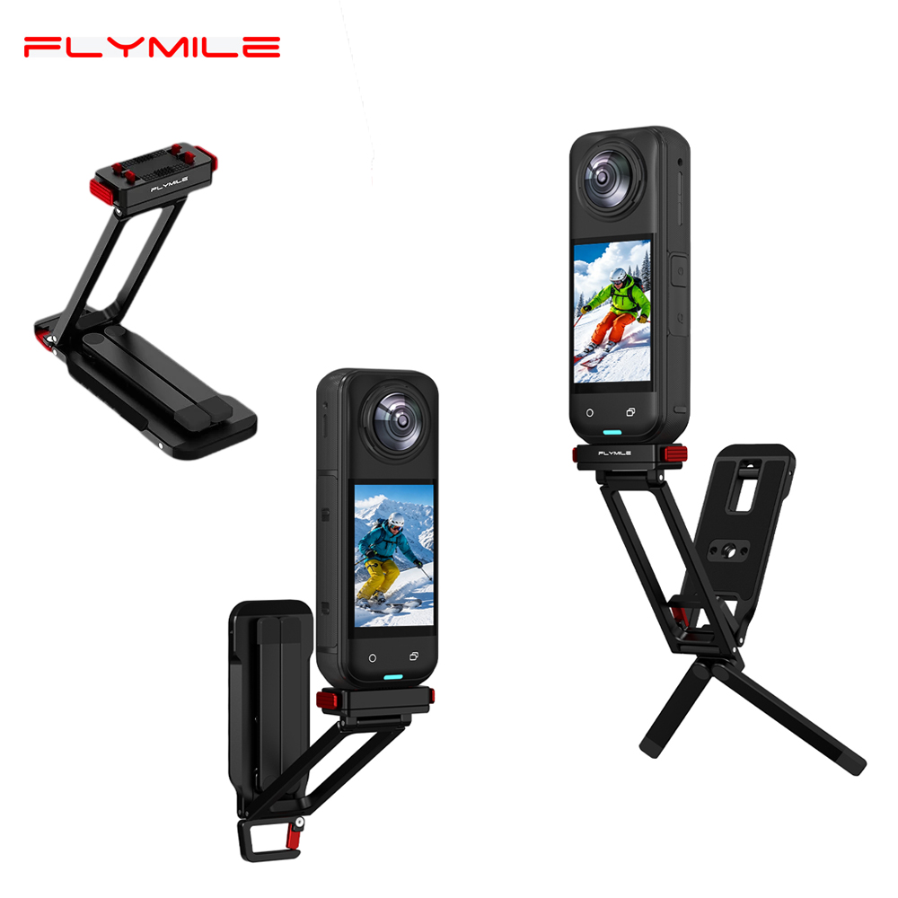 Flymile Magnetic Metal Tripod  - Photography Grip Insta360 X5 review and price