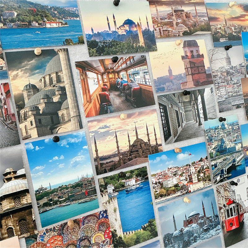 30Pcs 10x14cm Travel Landscape - Photography Videos review and price