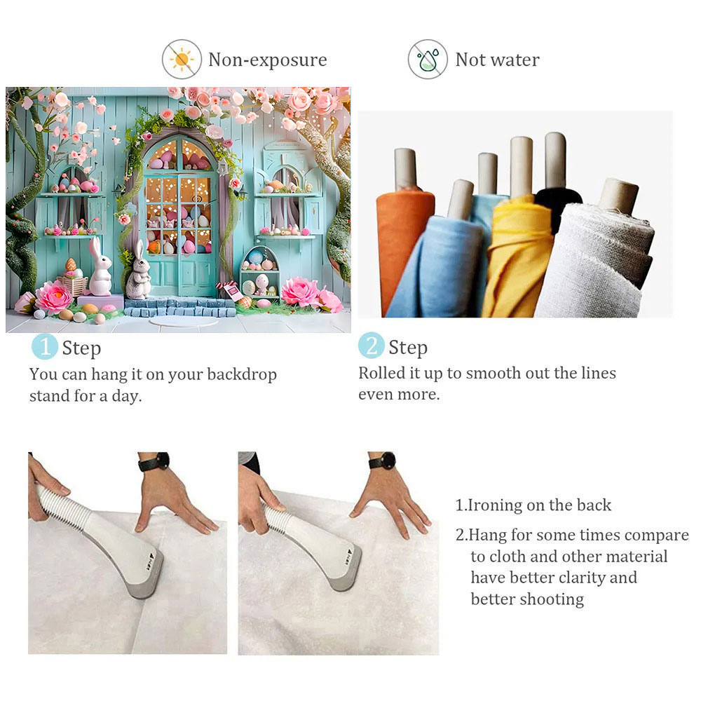 Happy Easter Backdrop Photogra - Photography Architecture review and price