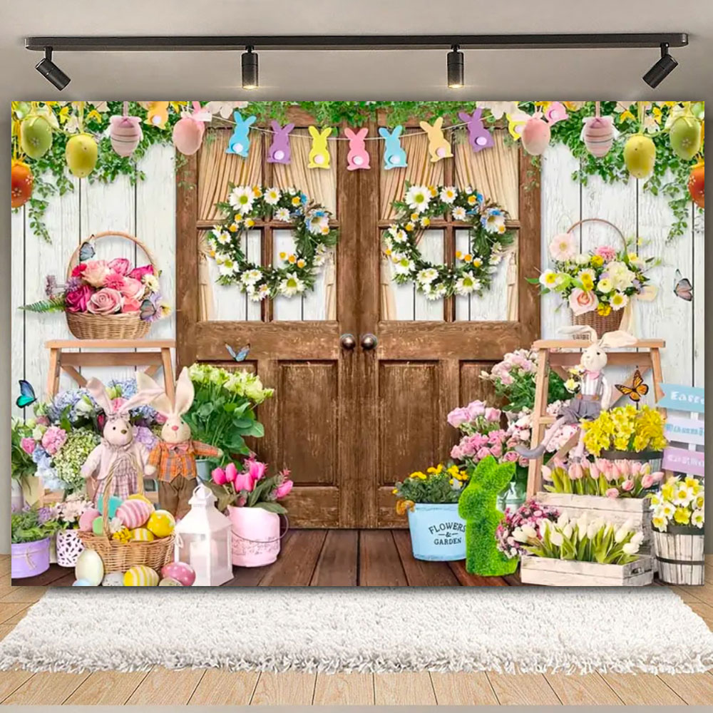 Happy Easter Backdrop Photogra - Photography Architecture review and price