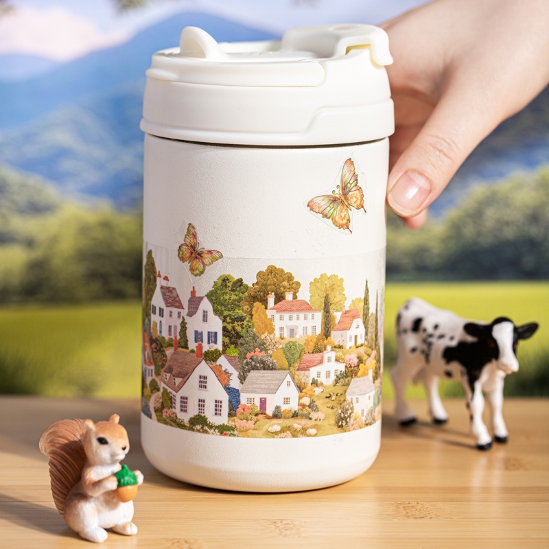 6 Rolls 6Cm×200Cm Village Them - Photography Journal review and price