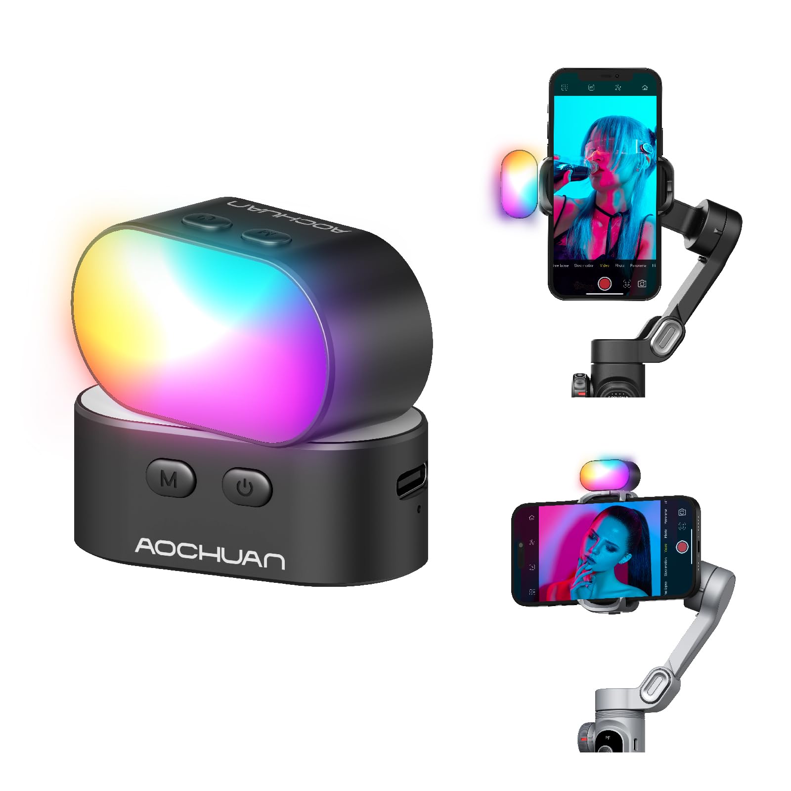 AOCHUAN RGB Magnetic Fill Ligh - Photography Gear review and price