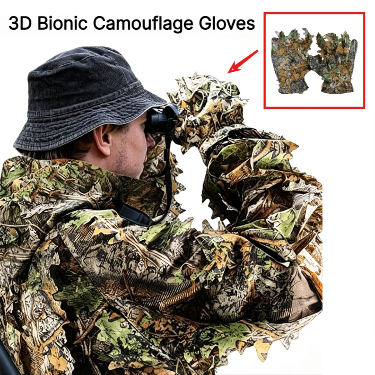3D Camouflage Leaf Hunting Glo - Photography Gear review and price